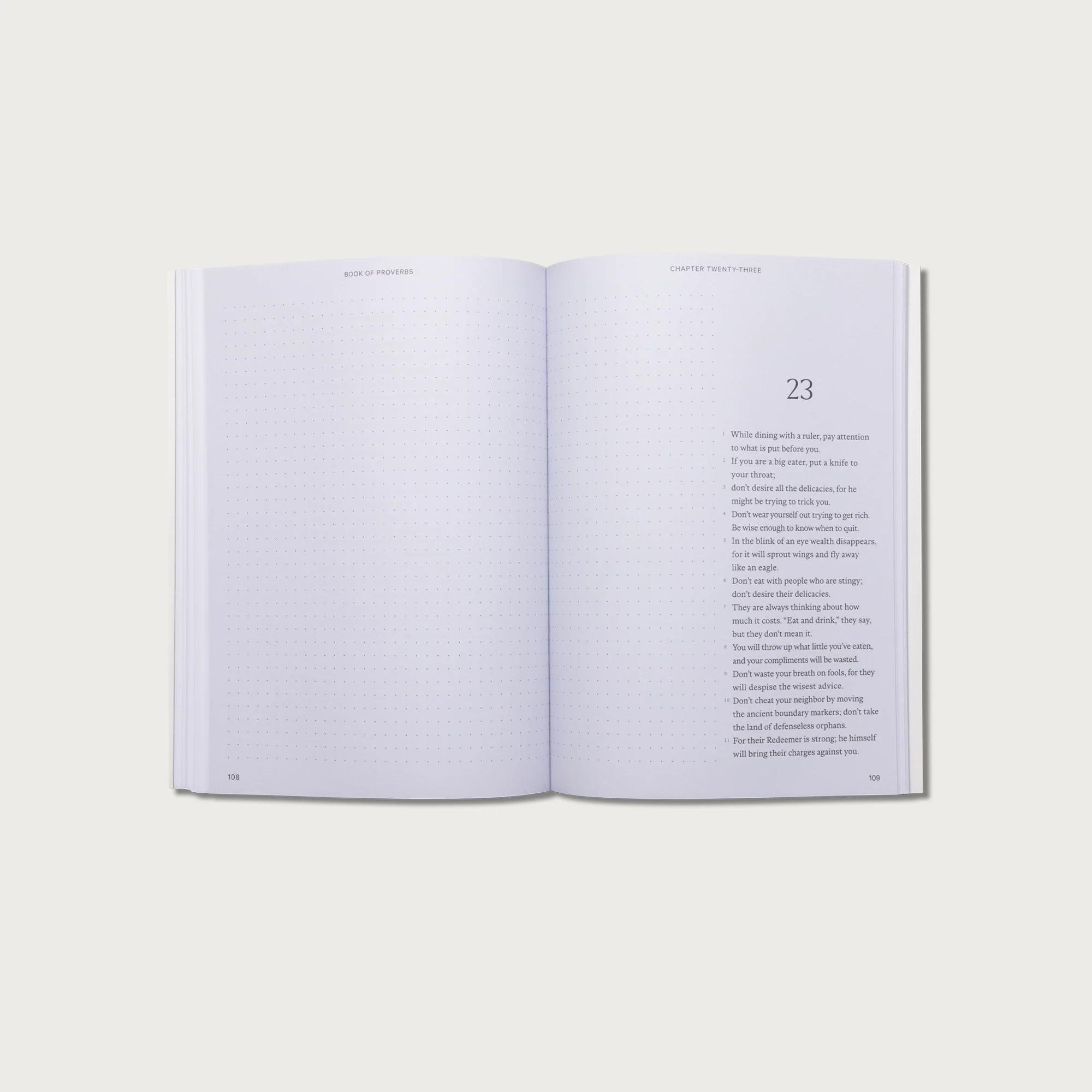 The Book of Proverbs Journal Bible - Image 6